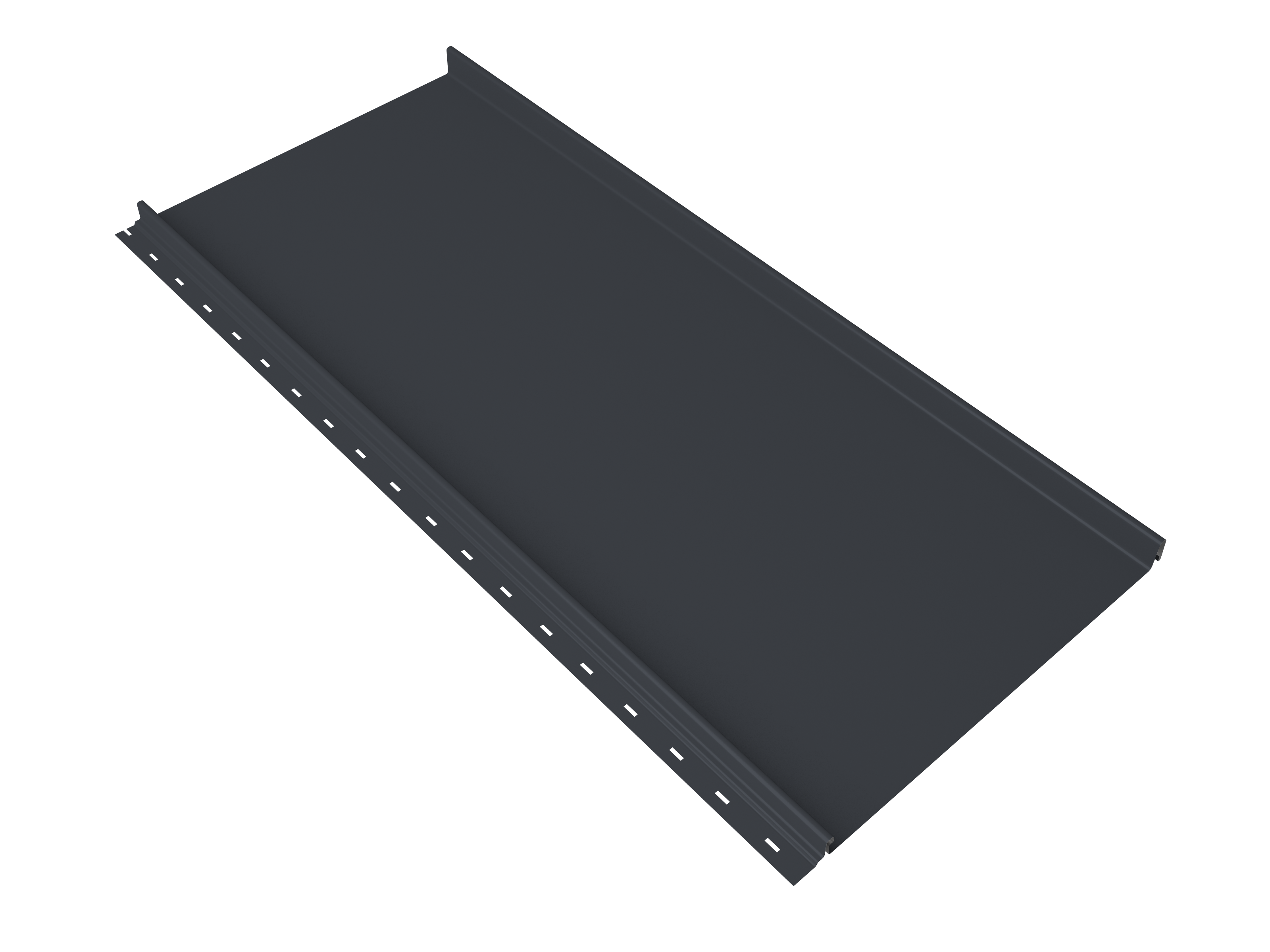 Кликфальц mini Grand Line 0,7 PE с пленкой на замках RAL 7024 мокрый асфальт