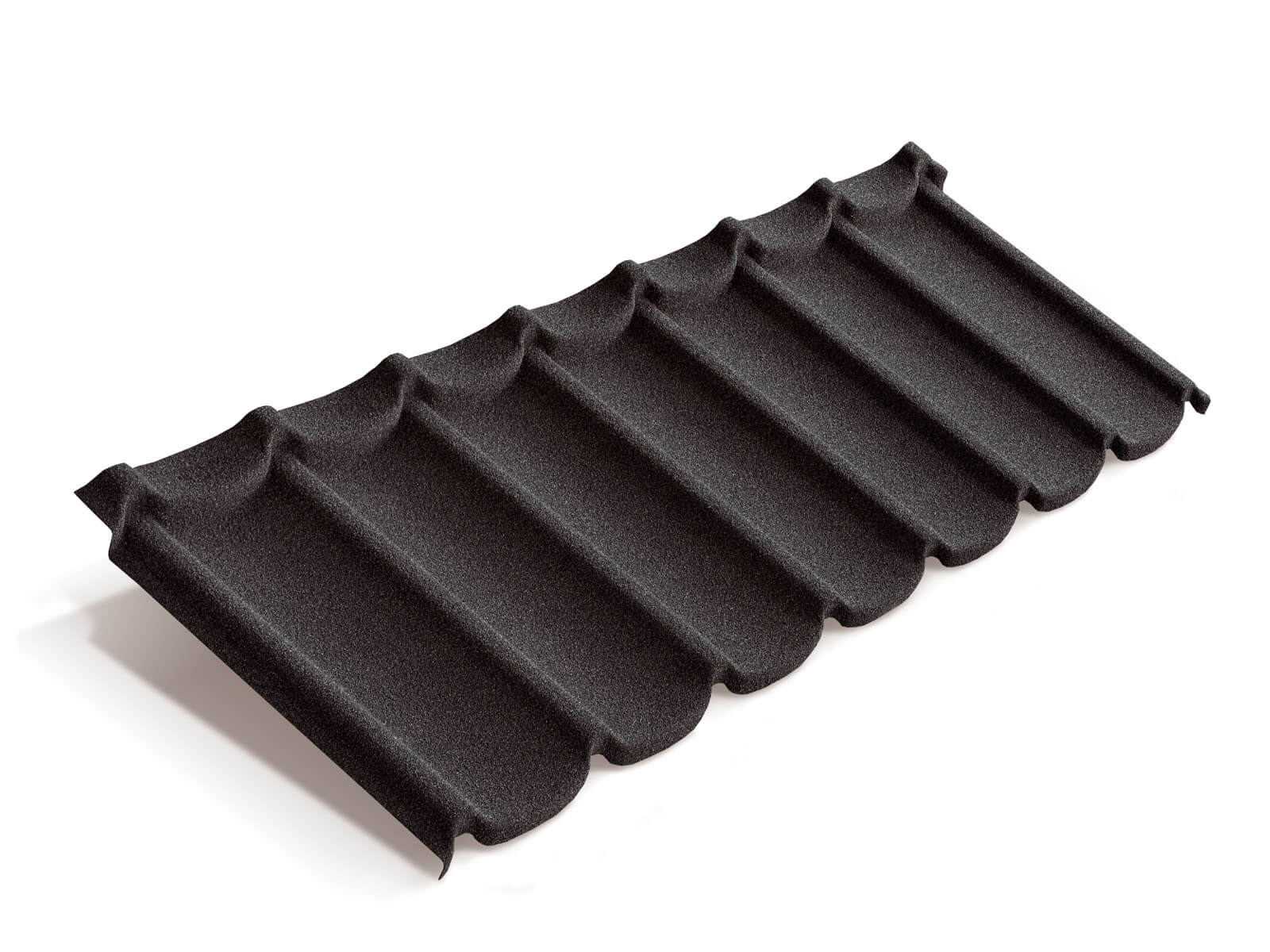 Лист композитной черепицы Metrotile Mistral черный