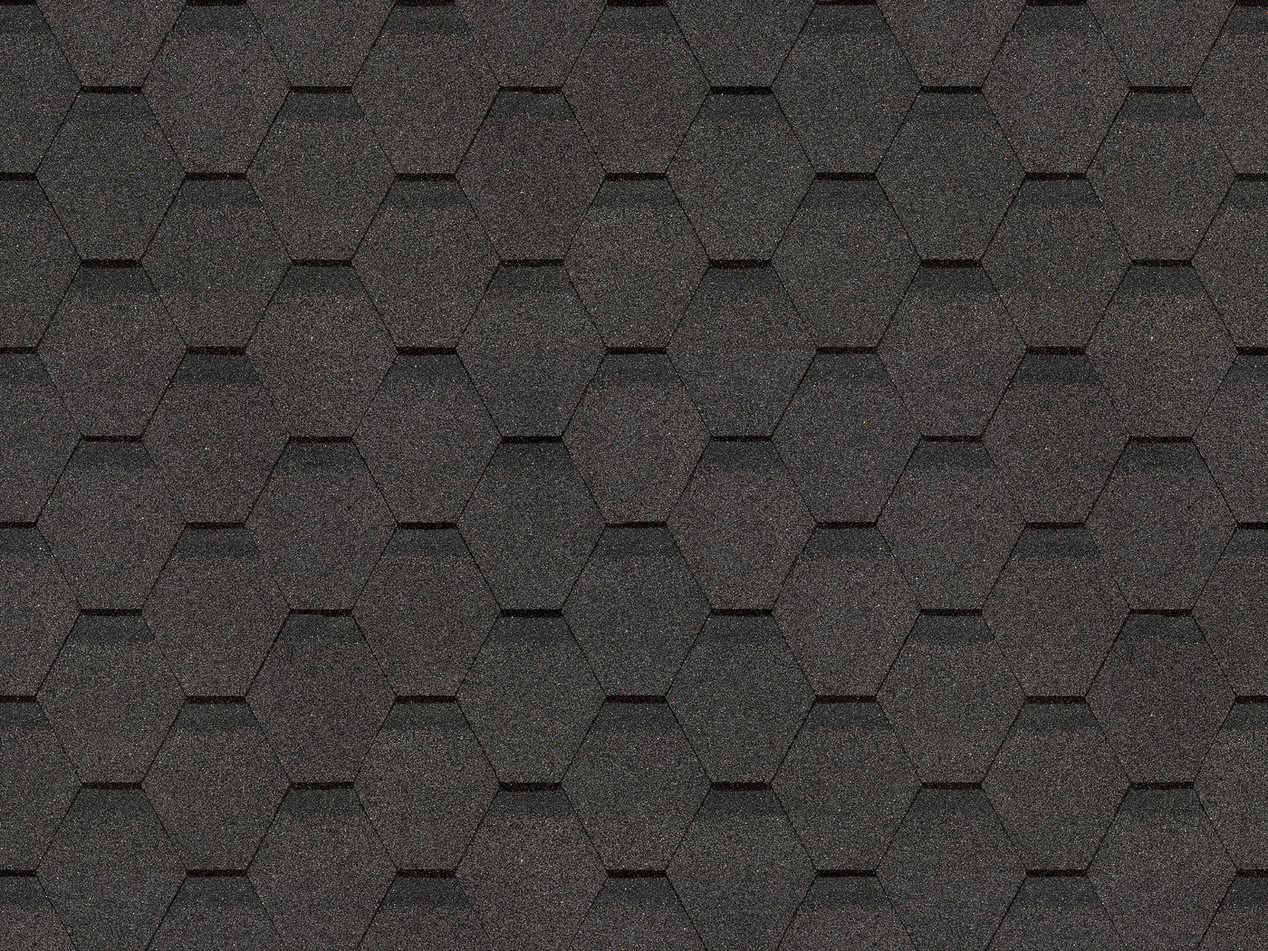 Черепица гибкая Docke Pie Original Шестигранник серый