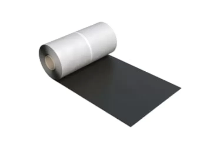 Лента для примыканий V-Flex окрашенный алюминийрулон 300х5000 мм черный