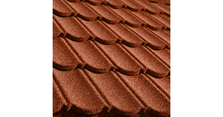 Лист композитной черепицы Grand Line Barсelona new кленовый латте