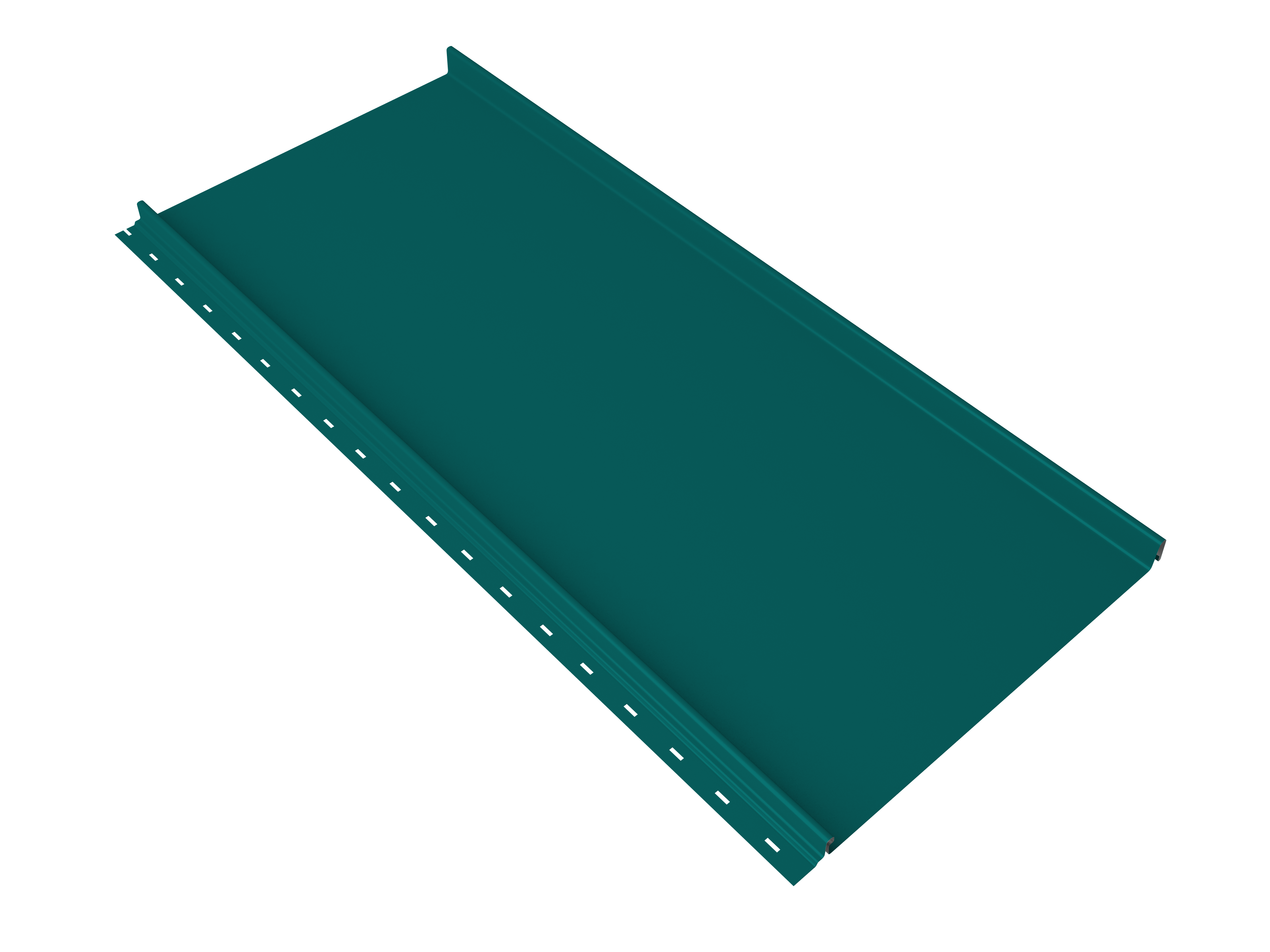 Кликфальц mini Grand Line 0,45 PE с пленкой на замках RAL 5021 водная синь