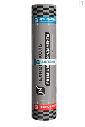 Материал гидроизоляционный Техноэласт Фундамент Адгезив