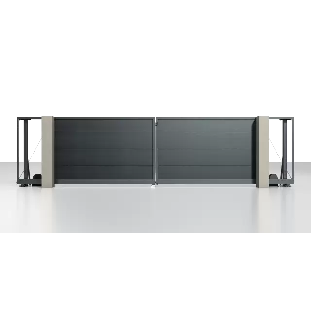 Встречные откатные ворота Prestige 7 на 2 метра