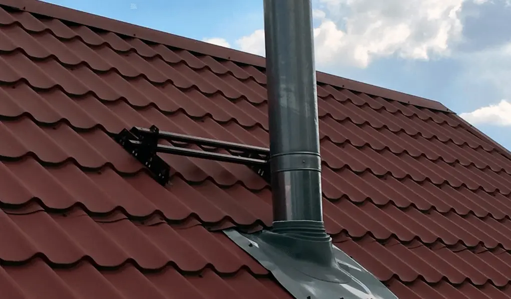 Уплотнительная манжета (проходка) для кровли универсальная угловая (EPDM-резина), Ø75-200