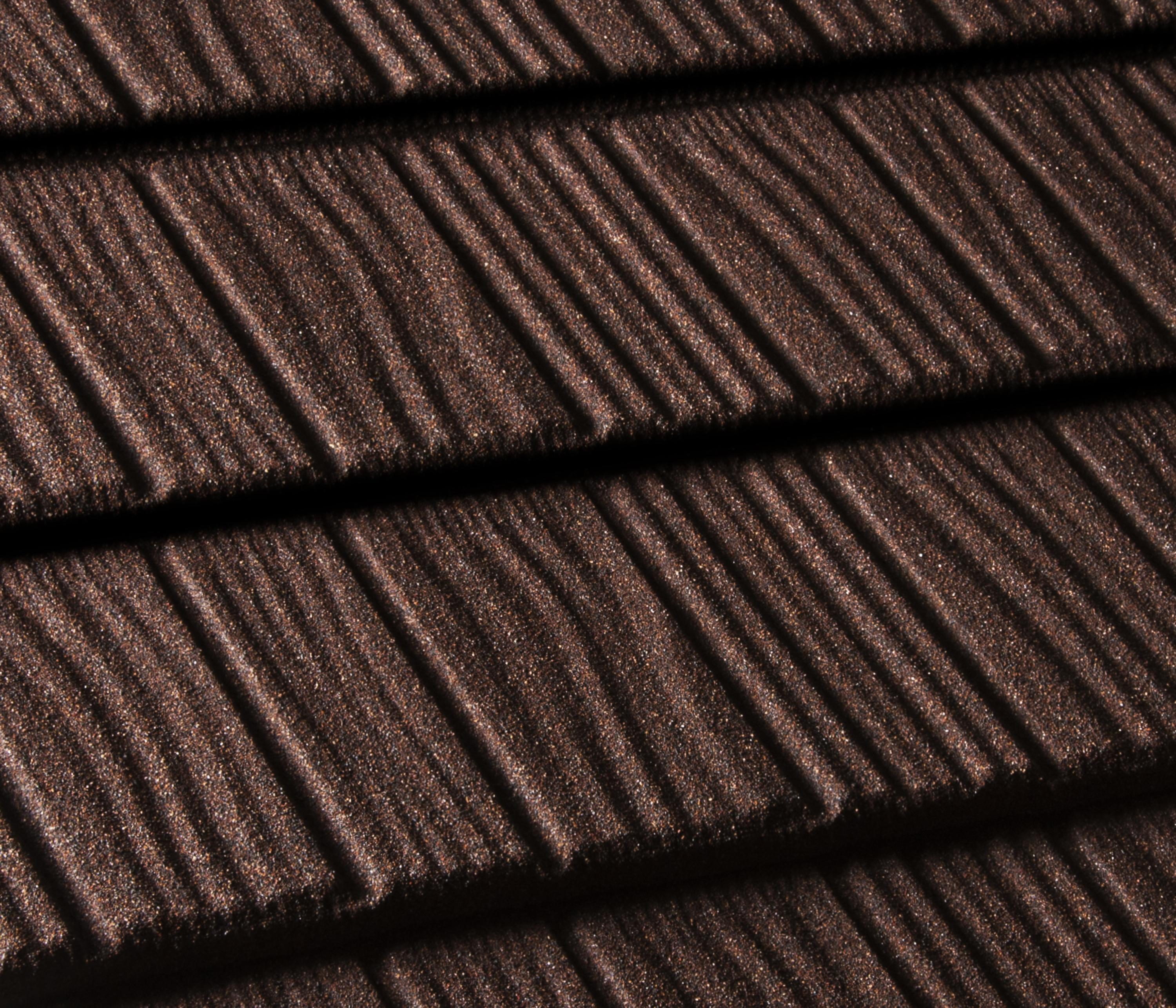 Лист композитной черепицы Gerard Shake chestnut