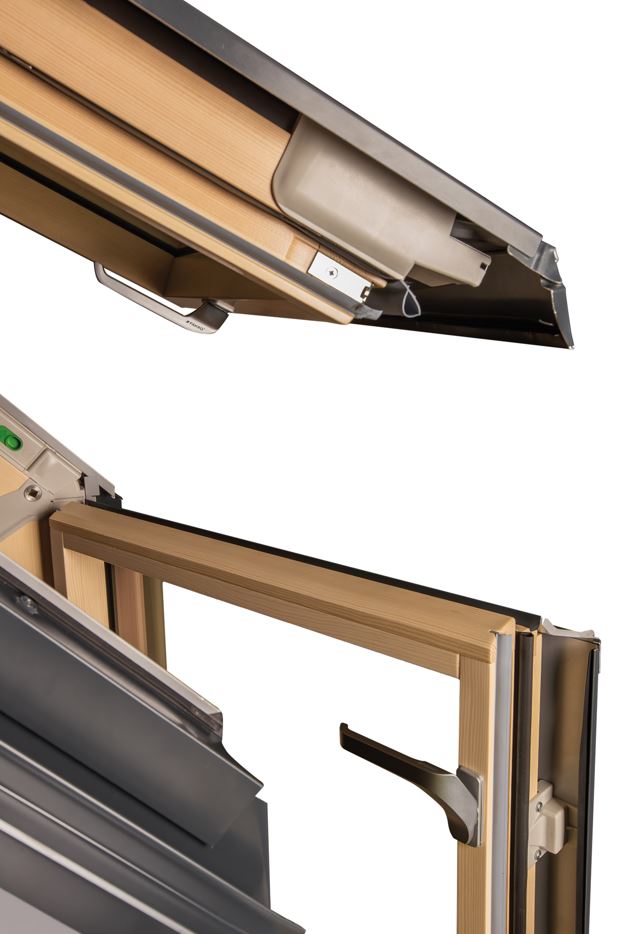 Окно мансардное террасное FAKRO FOХ P50 ARMX 78x118 (двухкамерное, глухое)