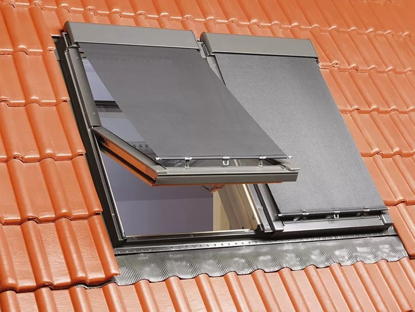 Маркиза FAKRO AMZ New Line (089) 78х160 серо-коричневый