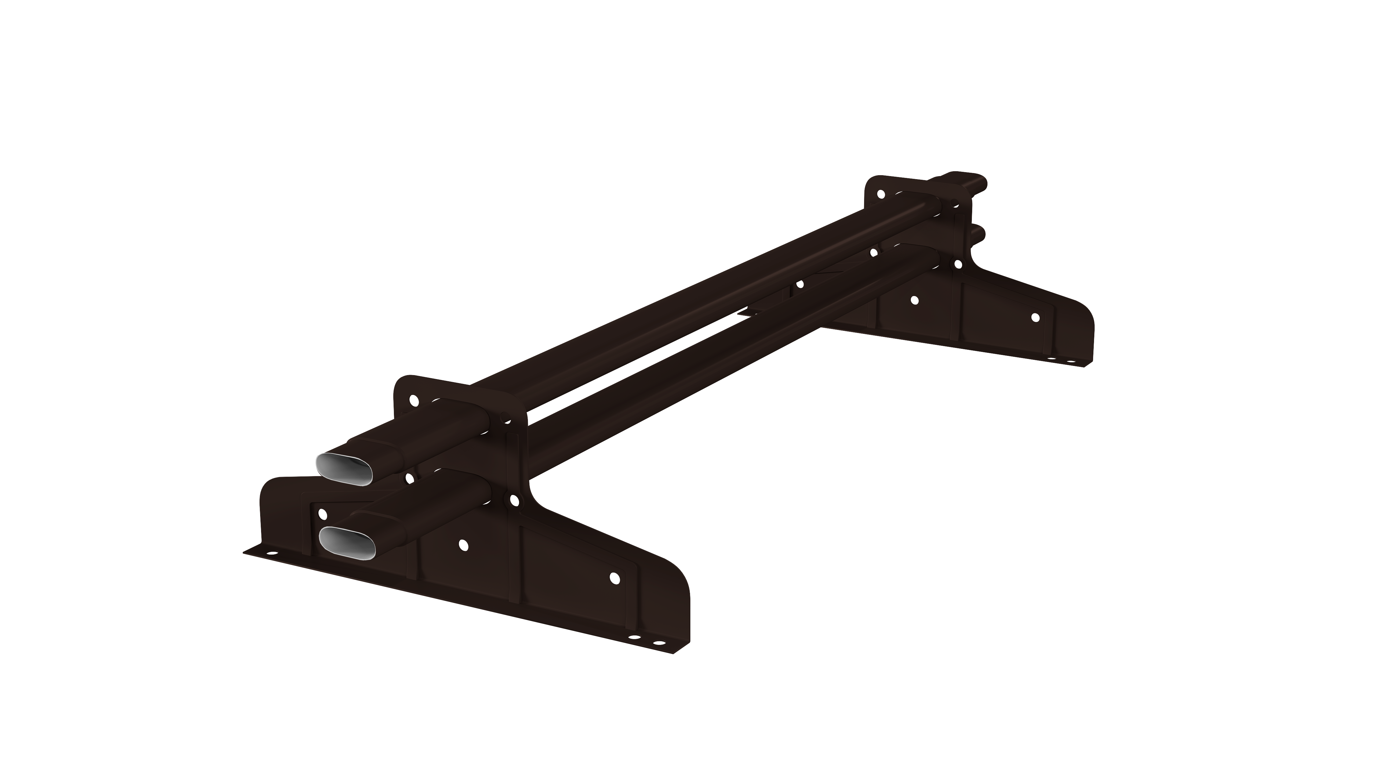 Снегозадержатель Стандарт Т4 d 40х20 RAL RR32 (1м)