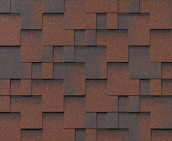 Черепица гибкая RoofShield Классик Модерн медный