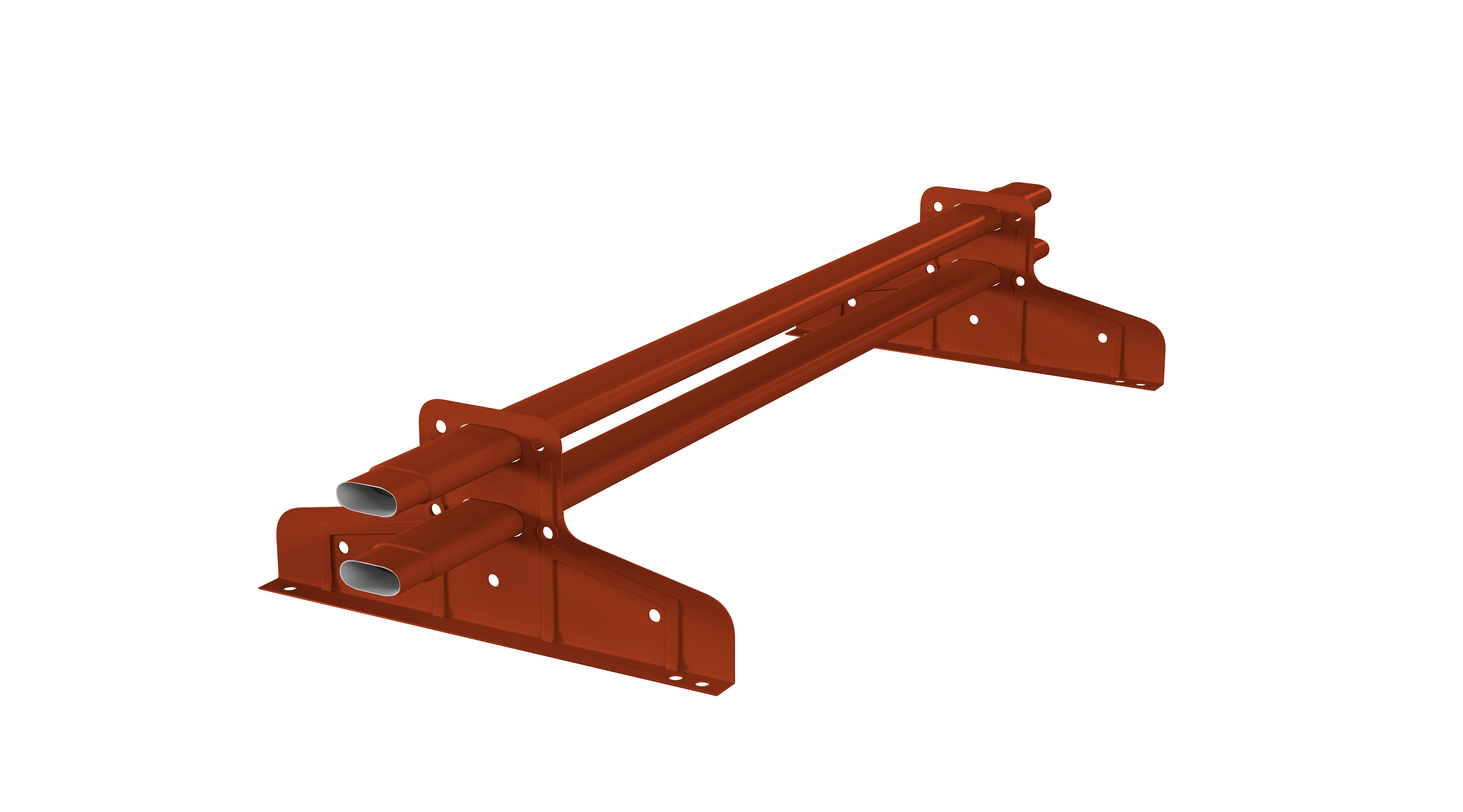 Снегозадержатель Стандарт Т4 d 40х20 RAL 8004 (1м)