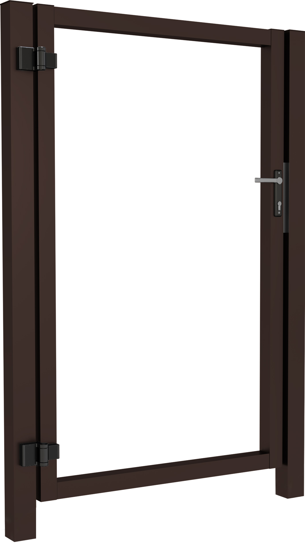 Калитка Жалюзи Puma Lock 1,68х1 RAL 8017 без заполнения тип А