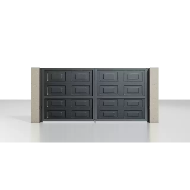 Распашные ворота с электроприводом Prestige 4400x2000 мм