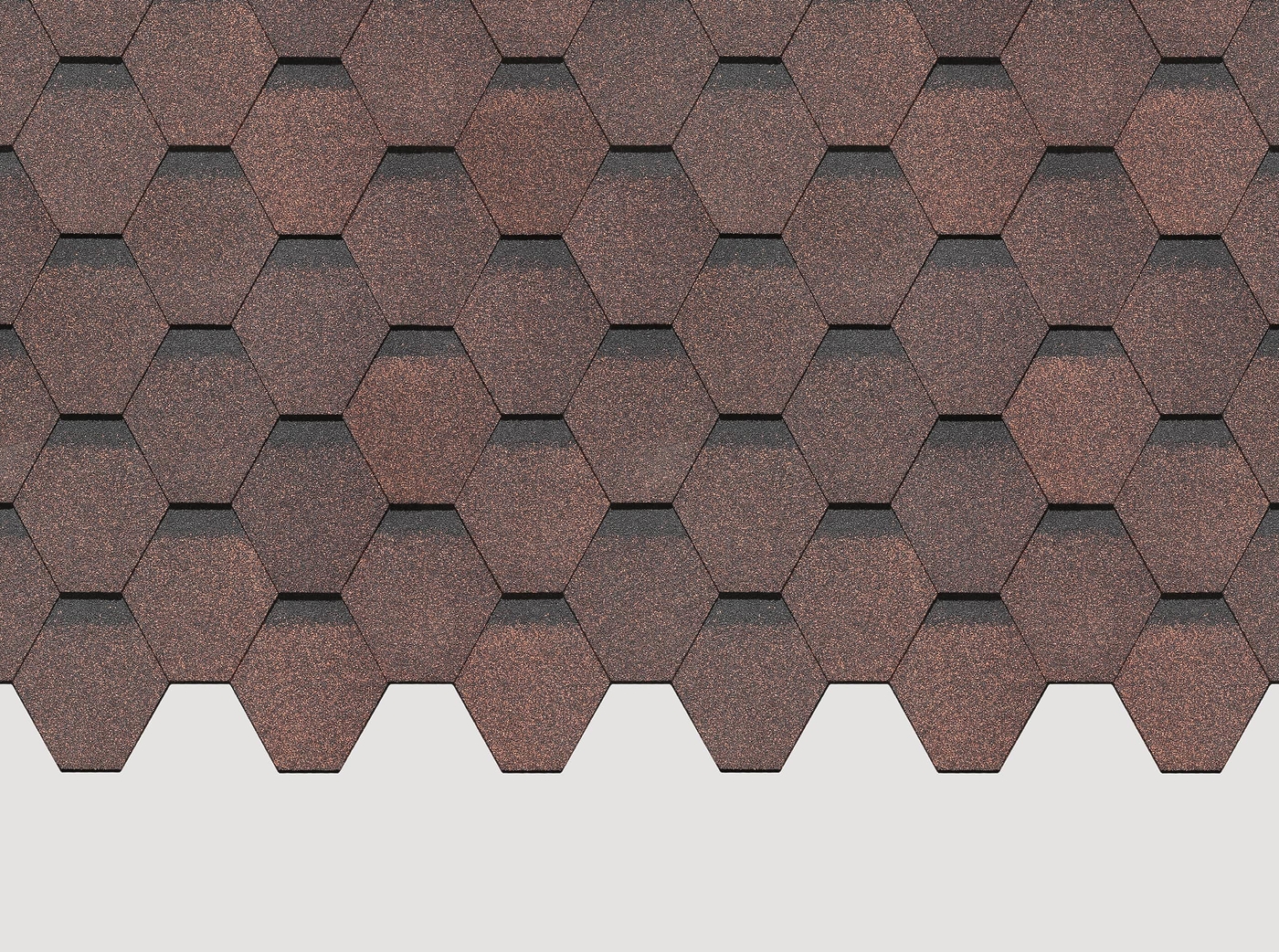 Черепица гибкая Docke Pie Standart Сота коричневый