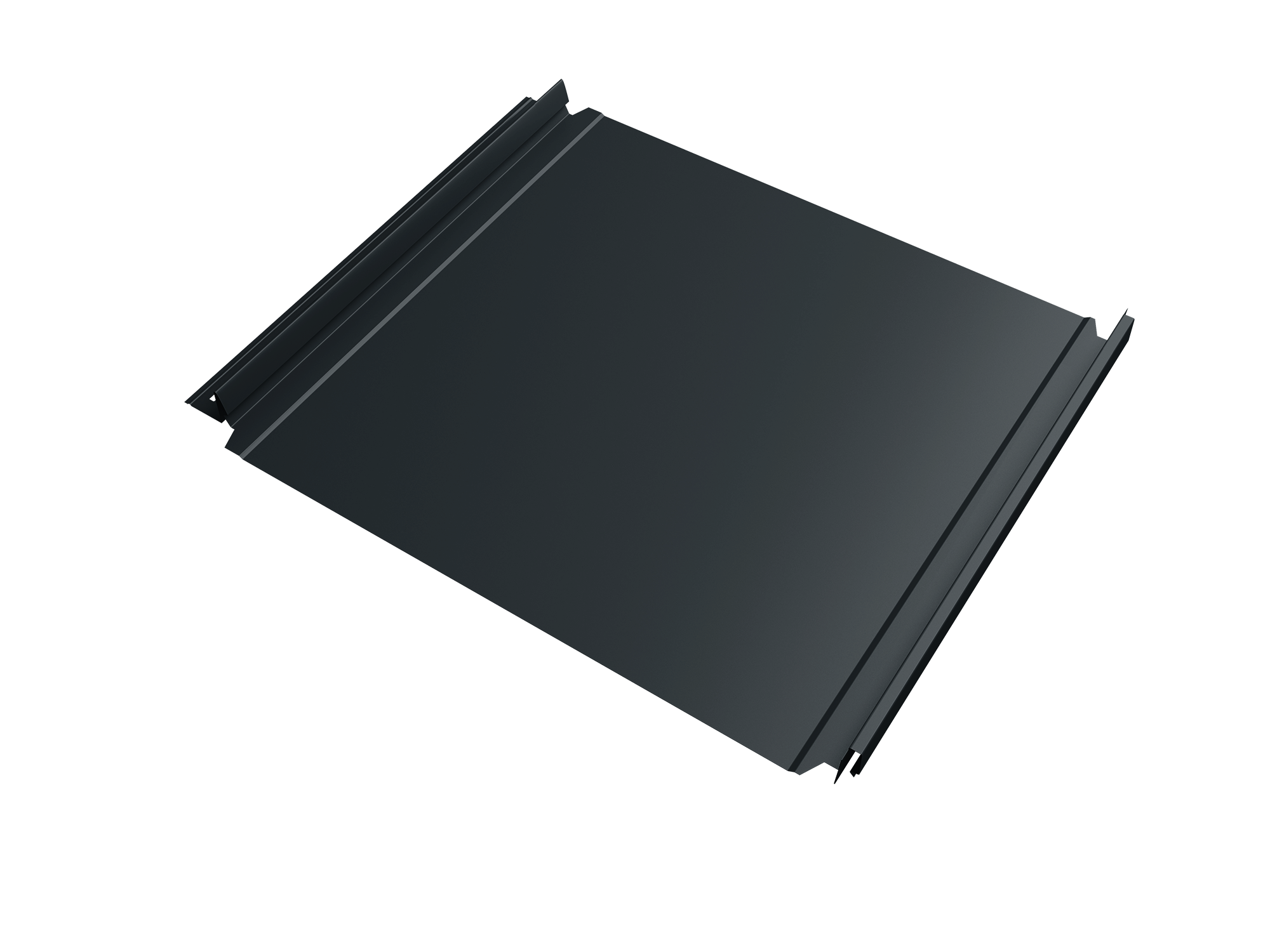 Кликфальц Double Pro Grand Line 0,5 Velur X с пленкой на замках RAL 7016 антрацитово-серый