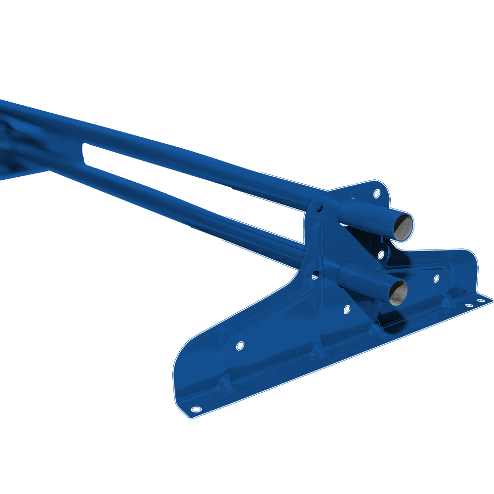 Снегозадержатель Стандарт Т4 d 25 RAL 5005 (3м)