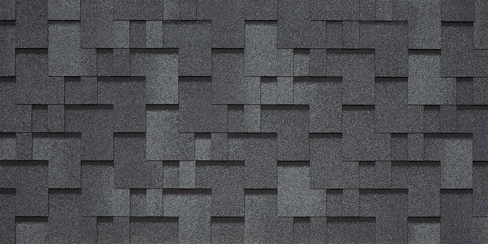 Черепица гибкая Tegola Lazio granito 454 (серый с отливом)