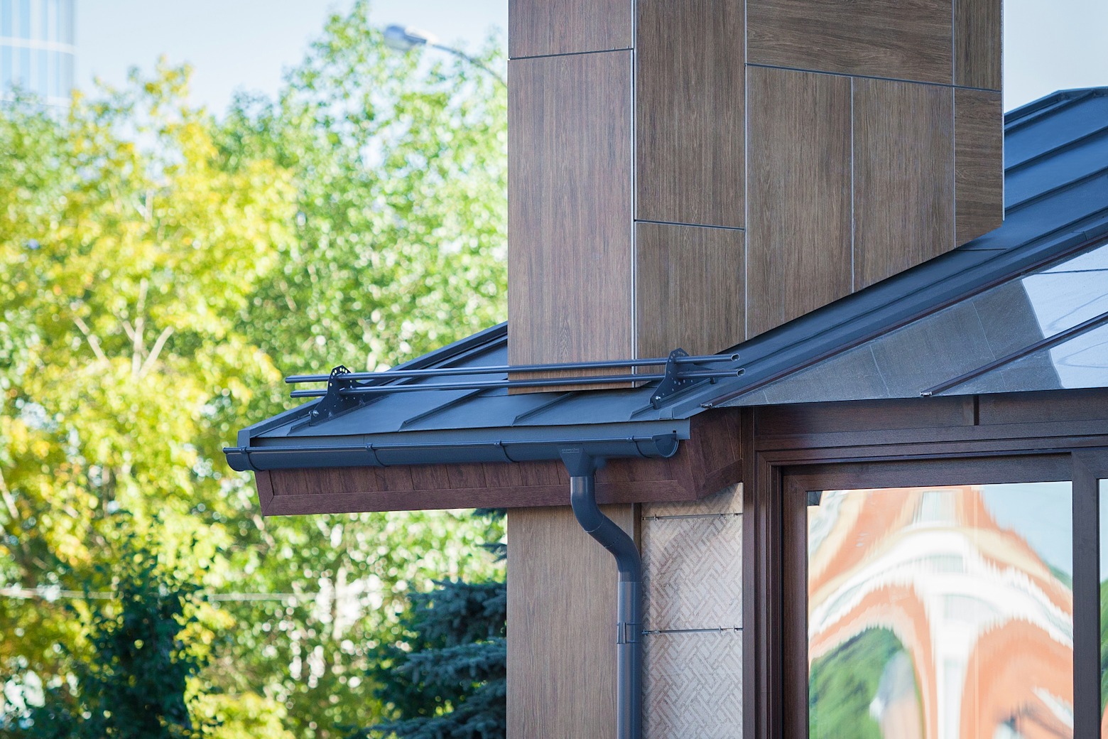 Фальц двойной стоячий Line Grand Line 0,45 Zn