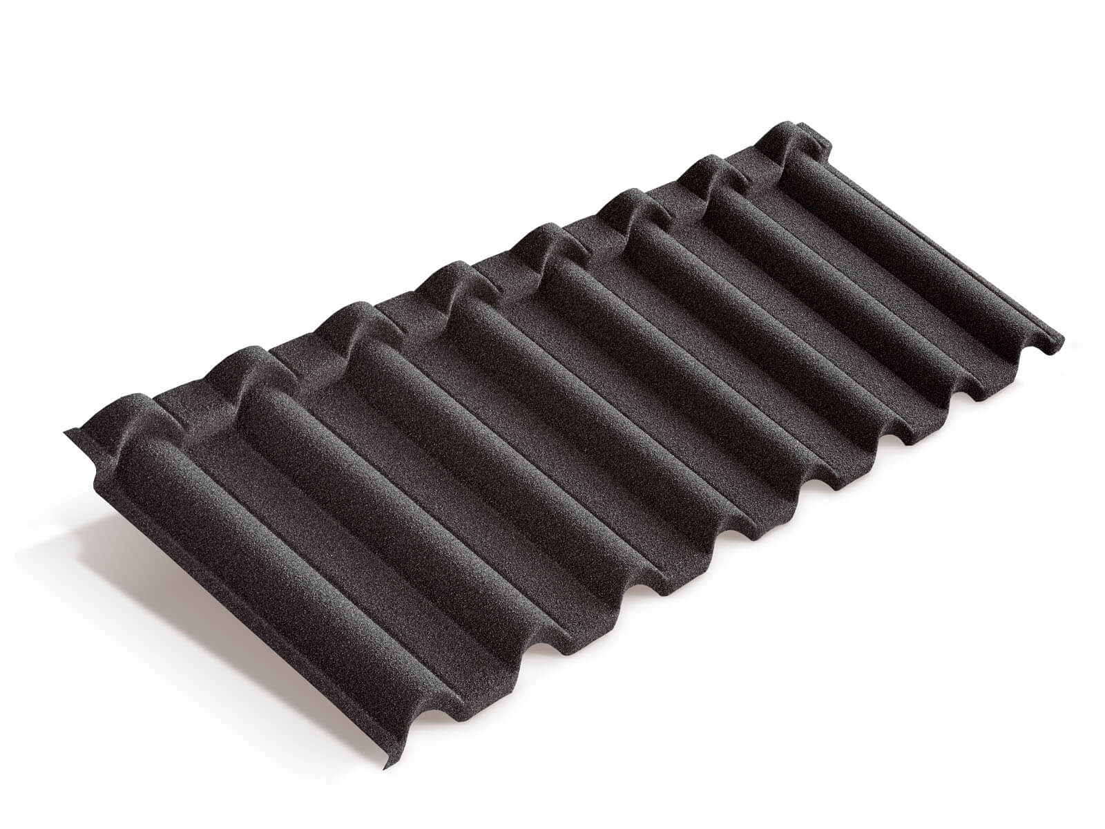 Лист композитной черепицы Metrotile Gallo серый