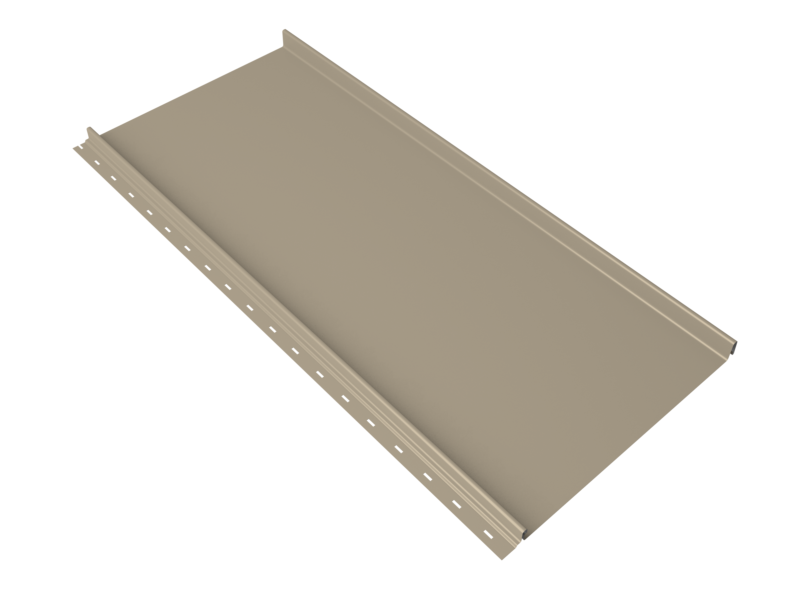 Кликфальц mini Grand Line 0,45 PE с пленкой на замках RAL 1015 светлая слоновая кость