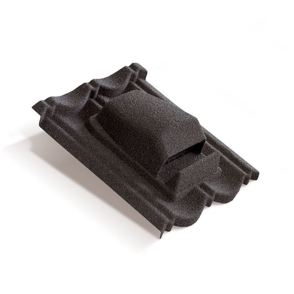 Вентилятор кровельный для композитной черепицы Metrotile RV75 MetroBond серый