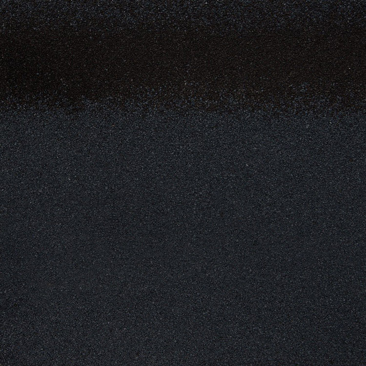 RoofShield Коньково-карнизная черепица Бархатно-черный (6,6м2) HR-21
