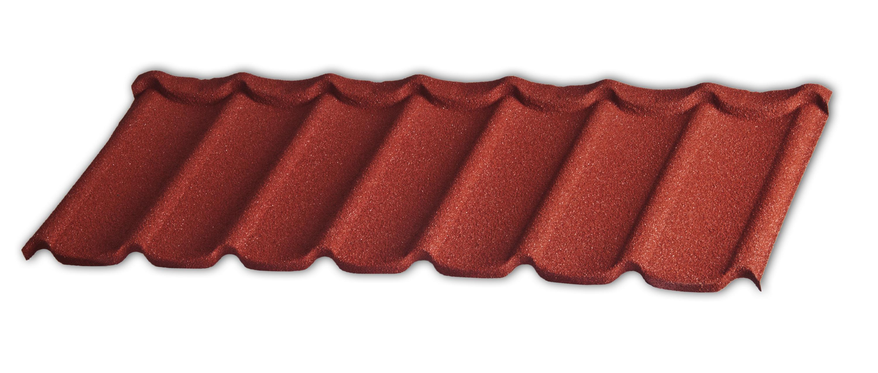 Лист композитной черепицы Gerard Diamant spanish red