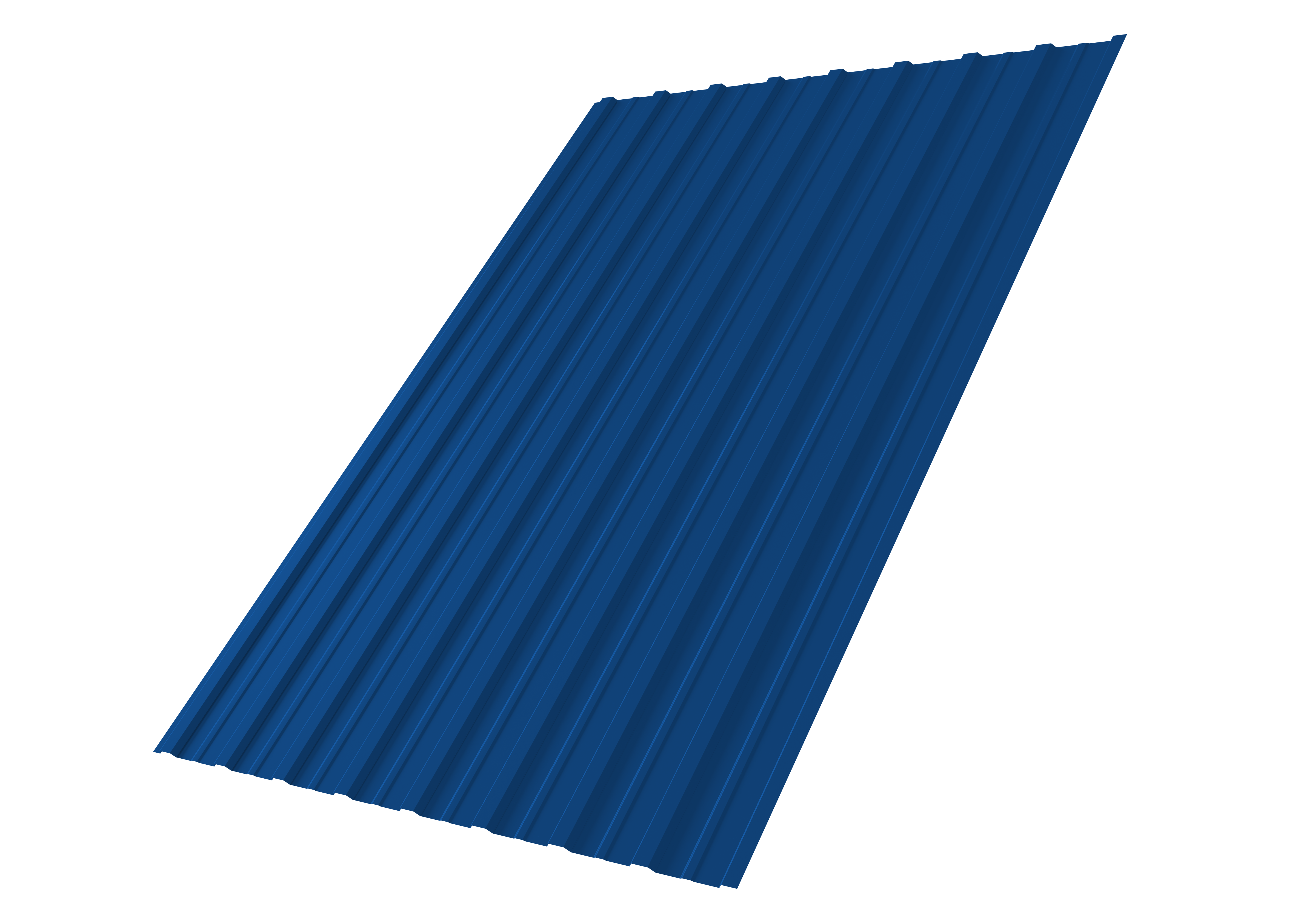 Профнастил С10A Grand Line 0,45 PE RAL 5005 сигнальный синий