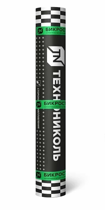 Материал кровельный Бикрост ЭКП сланец серый (10м2)