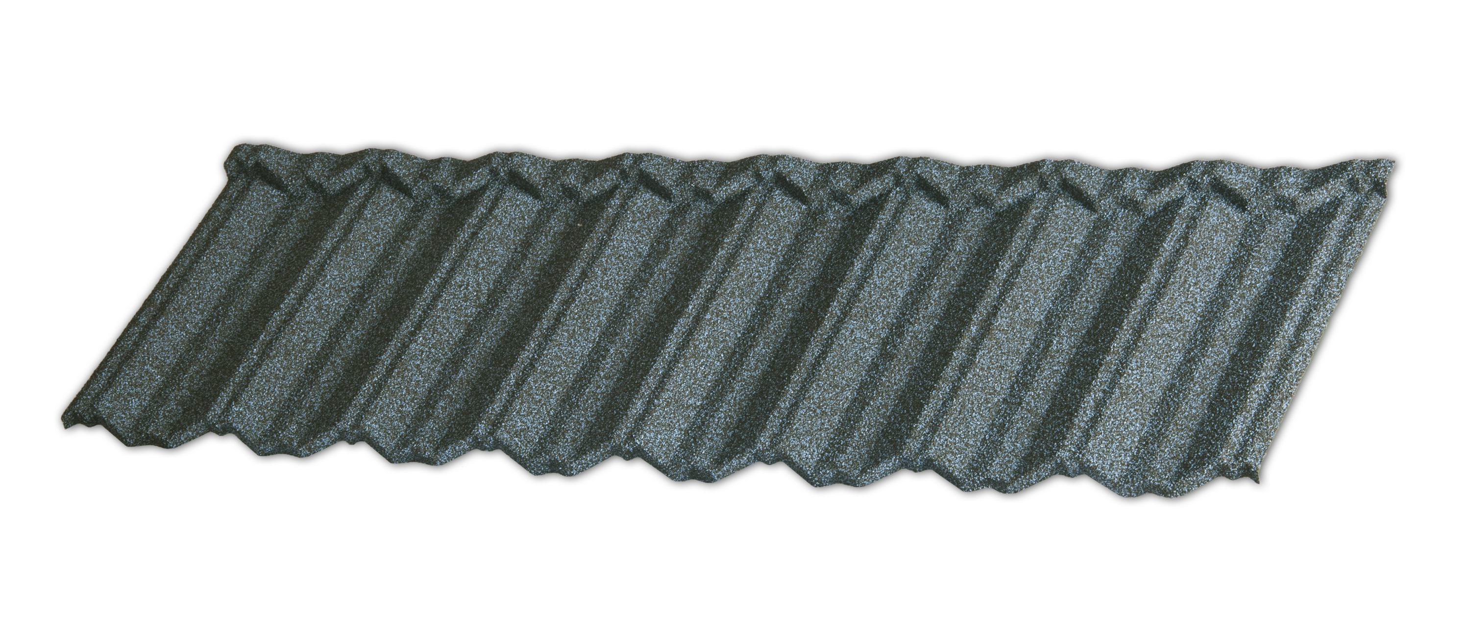 Лист композитной черепицы Gerard Classic dark silver