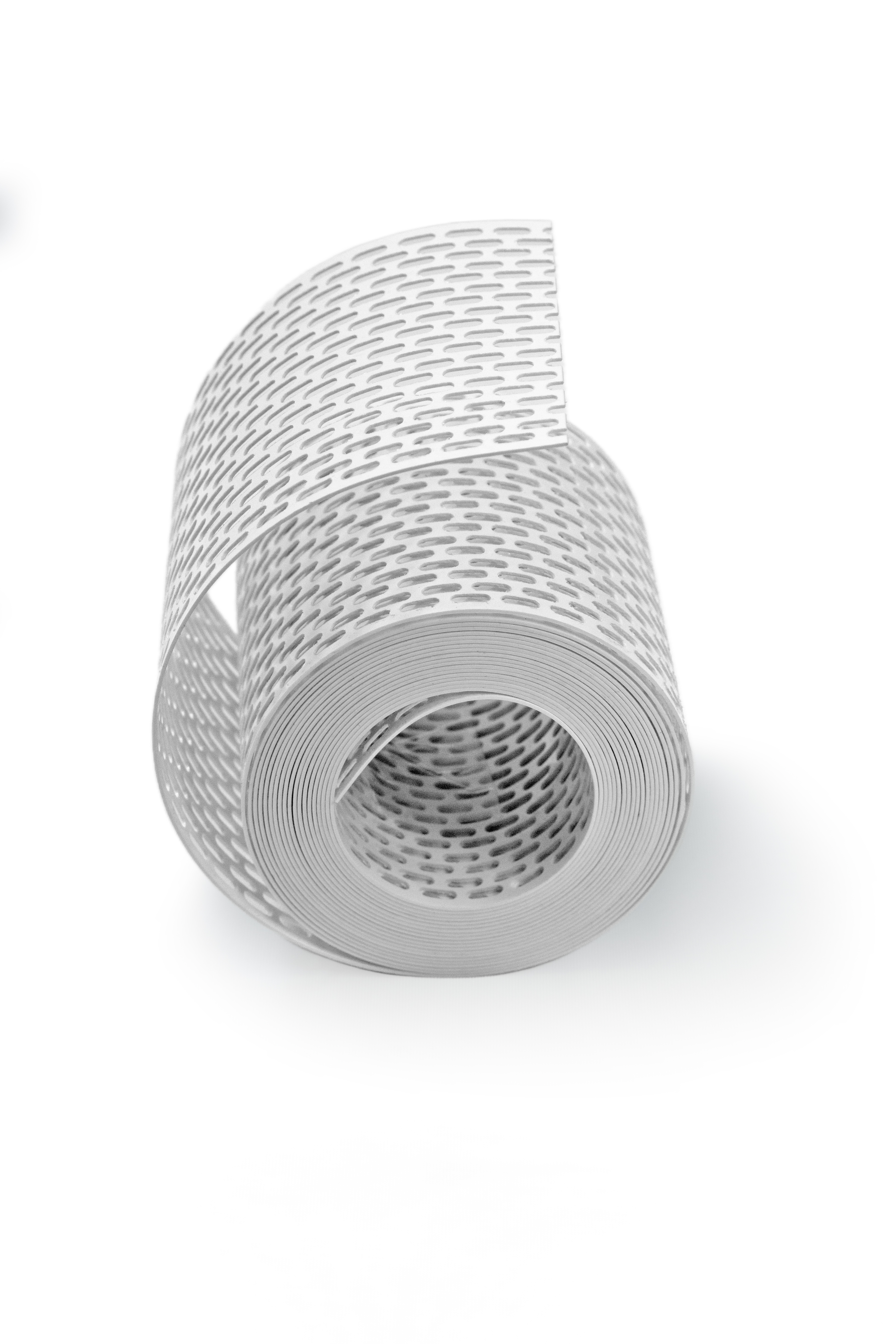 Лента вентиляционная карнизная Grand Line 100х5000 белый