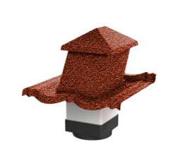 Вентилятор кровельный для композитной черепицы Metrotile HV15-15 MetroBond скарлет