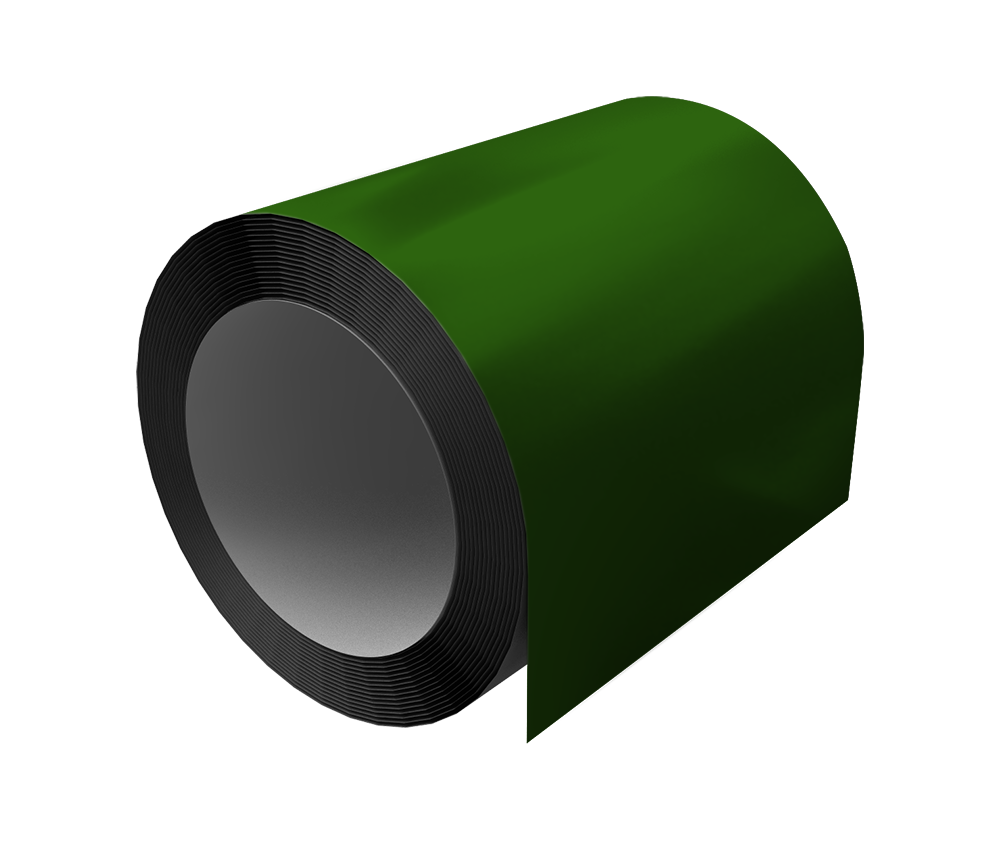 Отмотка Grand Line 0,45 PE с пленкой RAL 6002 лиственно-зеленый