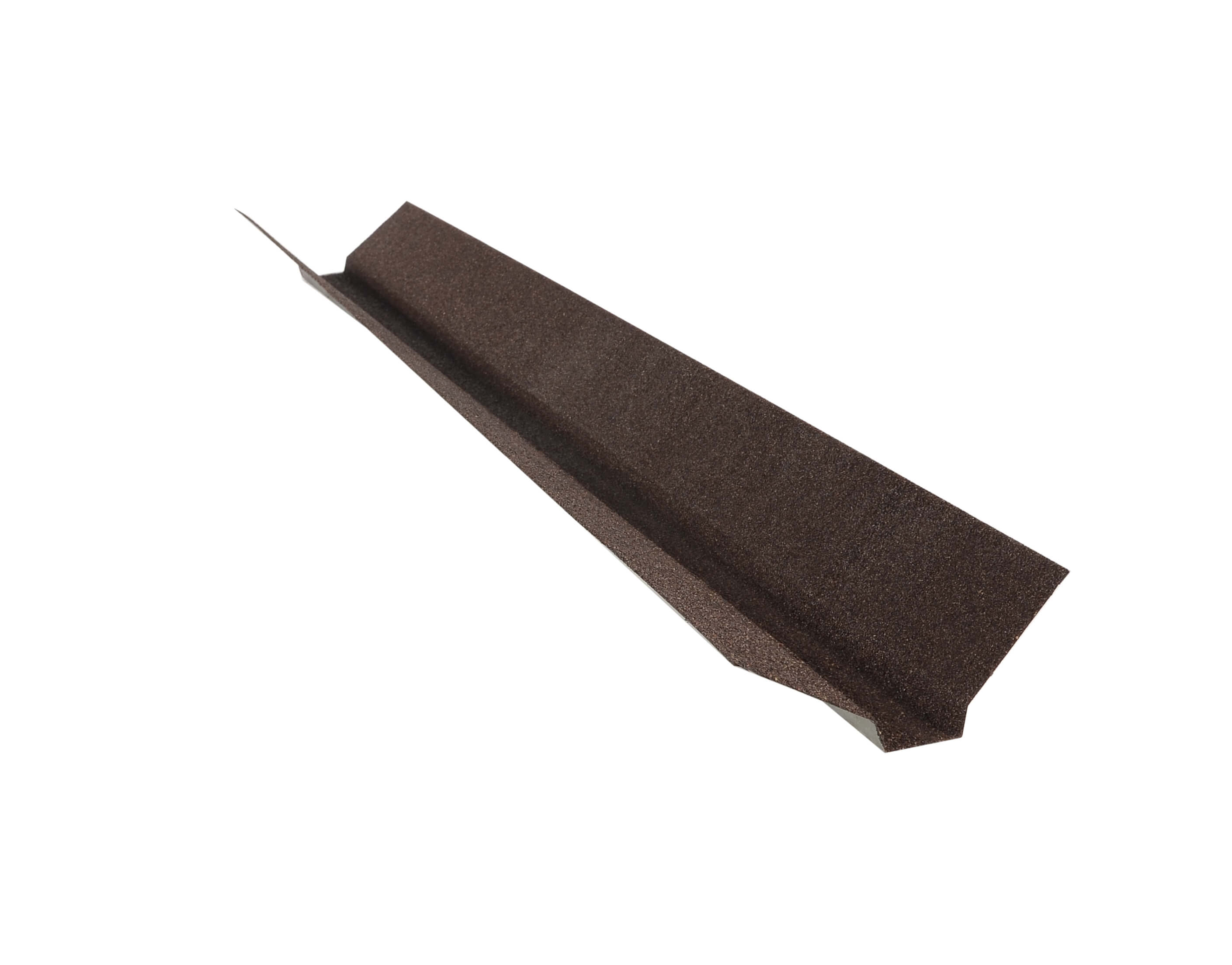 Планка ендовы декоративная для композитной черепицы Grand Line шоколад (1,25м)