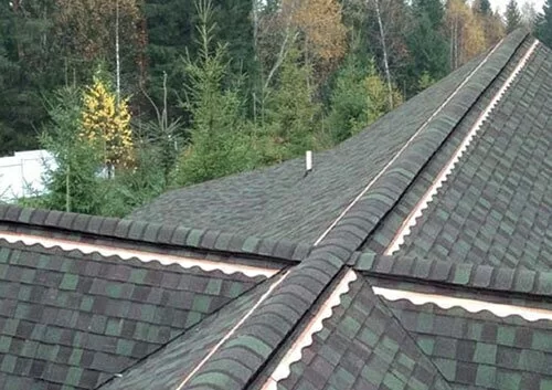 Планка защитная StopMoss медь 1,00мх0,60мм с элементами патины