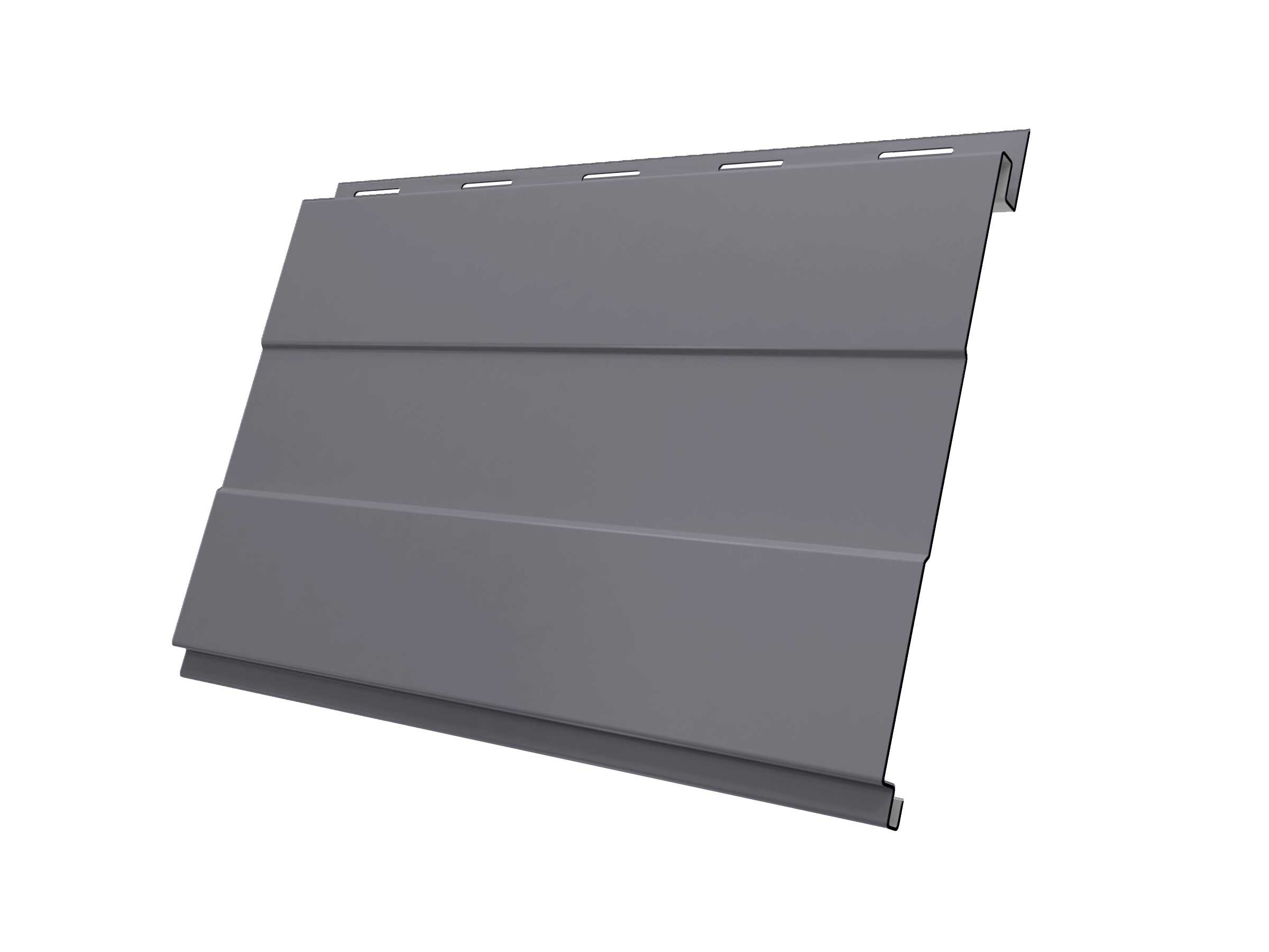 Софит Вертикаль 0,2 prof Grand Line 0,45 Drap TX RAL 7004 сигнальный серый