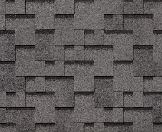 Черепица гибкая RoofShield Фемили Эко Лайт Модерн серый с оттенением