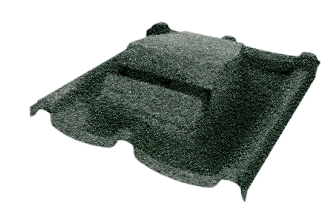 Вентилятор кровельный для композитной черепицы Metrotile RV75 Mistral темно-зеленый