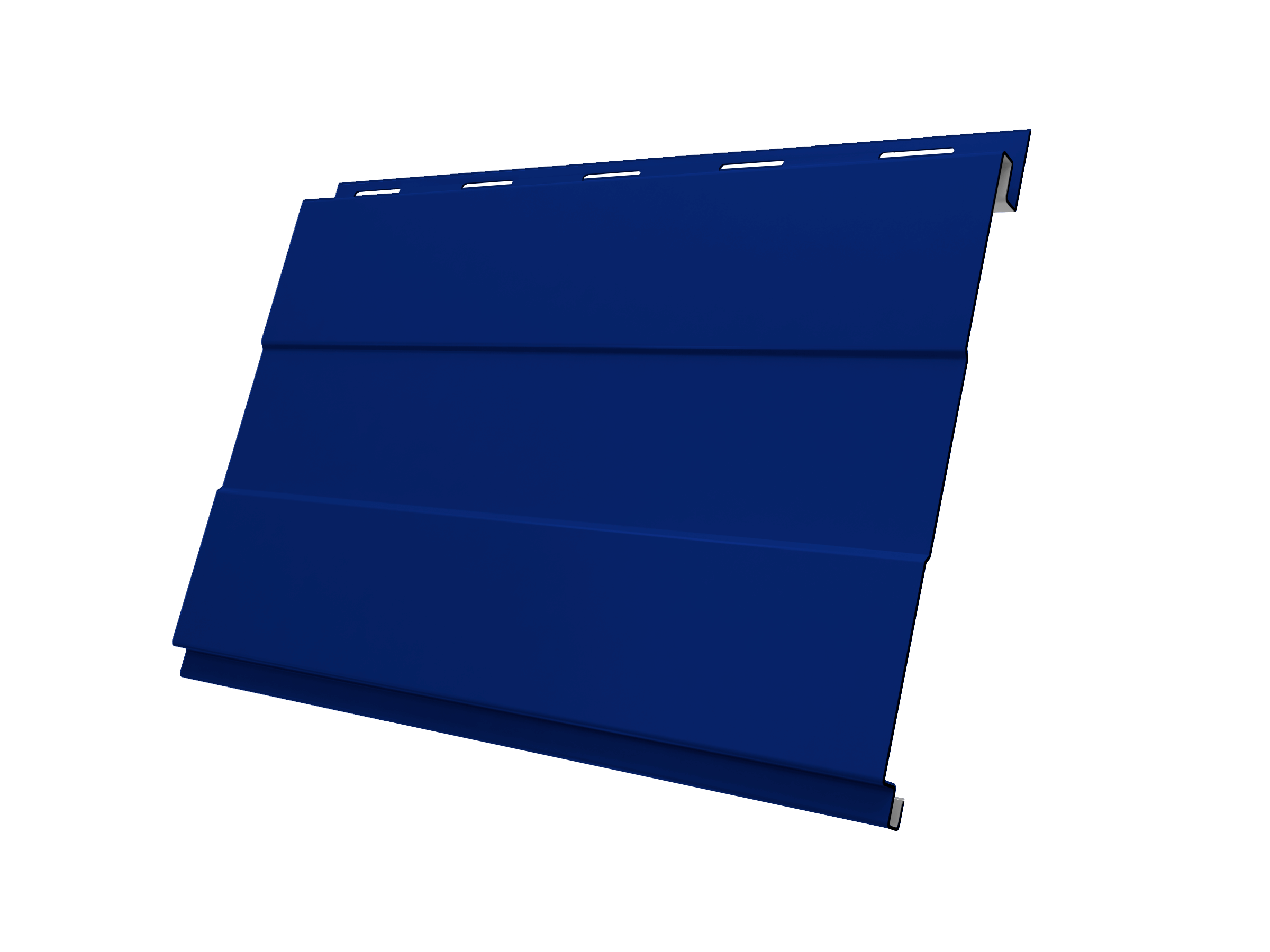 Софит Вертикаль 0,2 prof Grand Line 0,45 PE RAL 5002 ультрамариново-синий