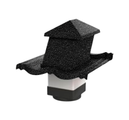 Вентилятор кровельный для композитной черепицы Metrotile HV15-15 MetroBond черный