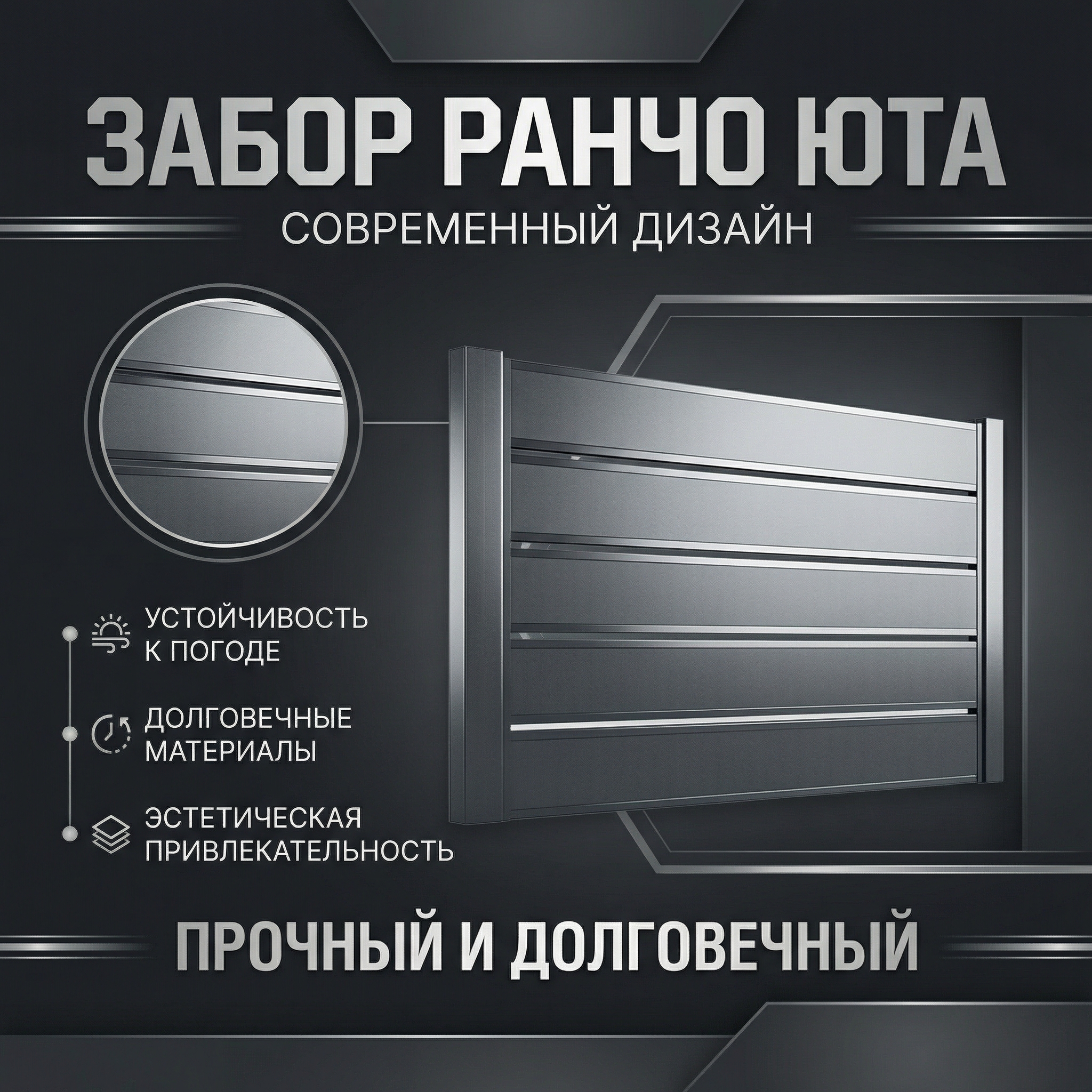 Забор ранчо Юта