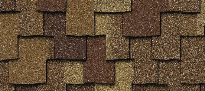 Черепица гибкая CertainTeed Presidential Shake chestnut