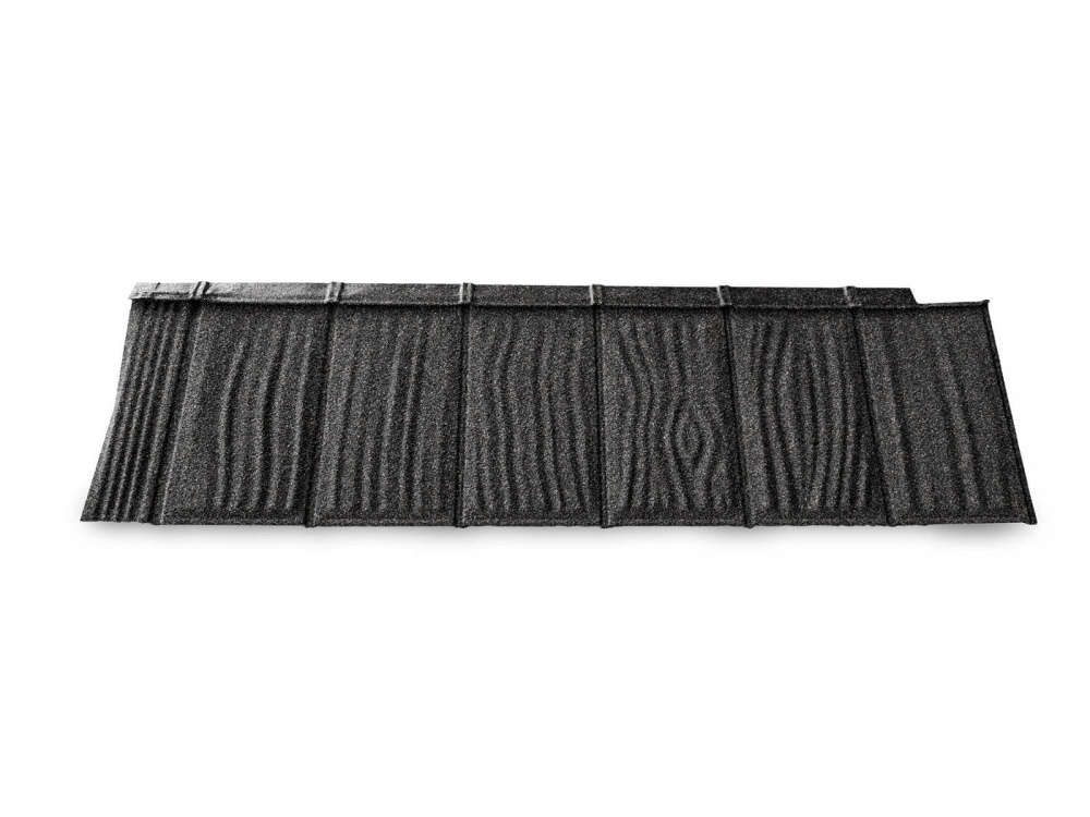 Лист композитной черепицы Metrotile iShake серый