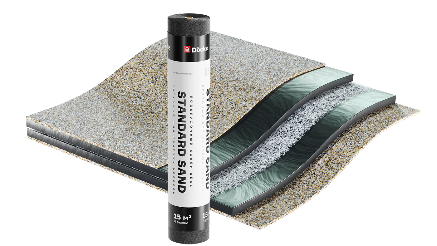 Ковер подкладочный Docke Standard Sand (1х15м)