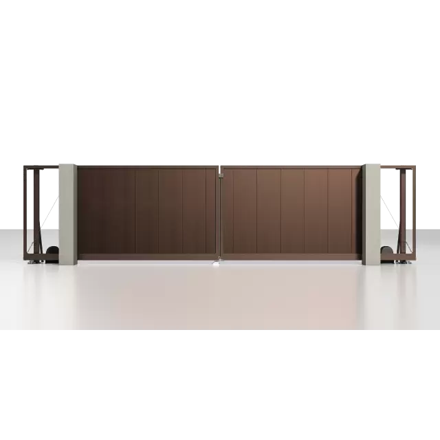 Откатные ворота Prestige 6 метров с электроприводом